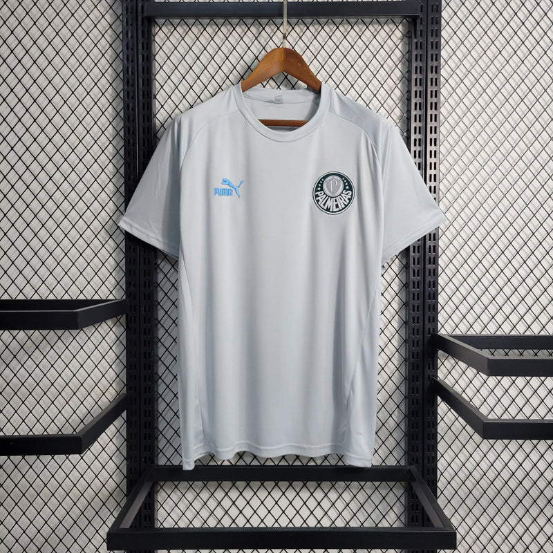 Camisa Palmeiras Treino 23/24 - Puma Torcedor Masculina - Cinza - JM sports 
