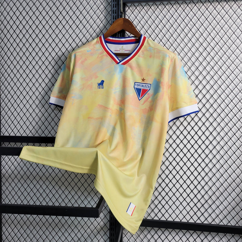 Camisa Fortaleza Edição Especial 23/24 - Torcedor Masculina - Amarela - JM sports 