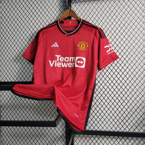 Camisa Manchester United Home 23/24 - Adidas Torcedor Masculina - Lançamento - JM sports 