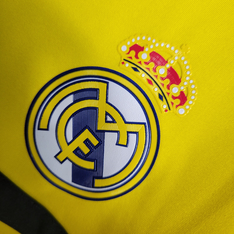 Camisa Real Madrid Goleiro Amarela 11/12 - Versão Retro - JM sports 
