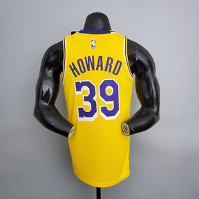 Camisa NBA Lakers #39 Howard Crew Neck Yellow - 23/24