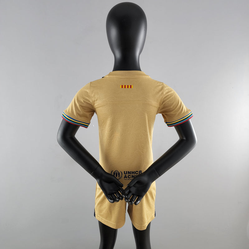 Kit Infantil Barcelona Reserva 22/23 - JM sports 