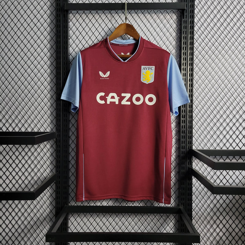 Camisa Aston Villa Titular 22/23 - Versão Torcedor - JM sports 