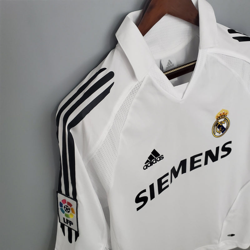Camisa Real Madrid Titular 05/06 - Versão Retro - JM sports 