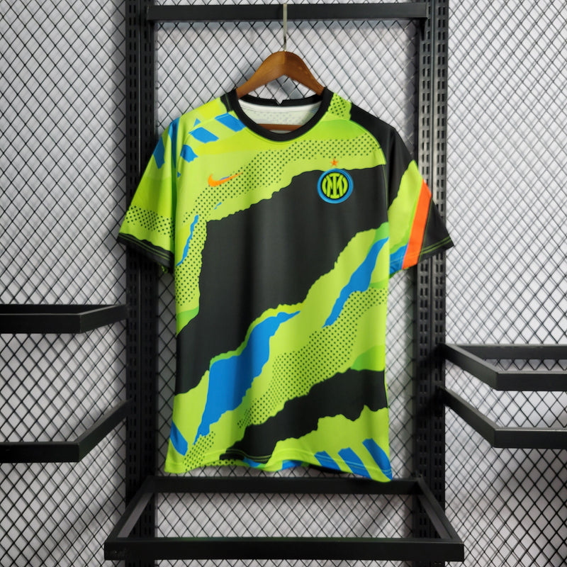 Camisa Inter de Milão Treino Verde 22/23 - Versão Torcedor - JM sports 