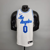 Camisa NBA Lakers #0 Westbrook Latin Night White - 23/24 - JM sports 