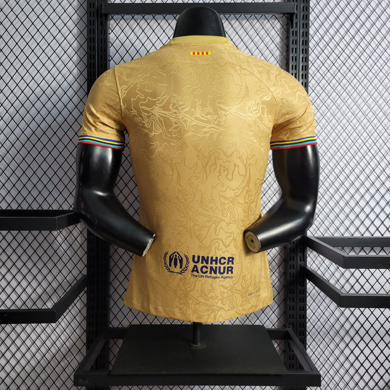 Camisa Barcelona Reserva 22/23 - Versão Jogador - JM sports 
