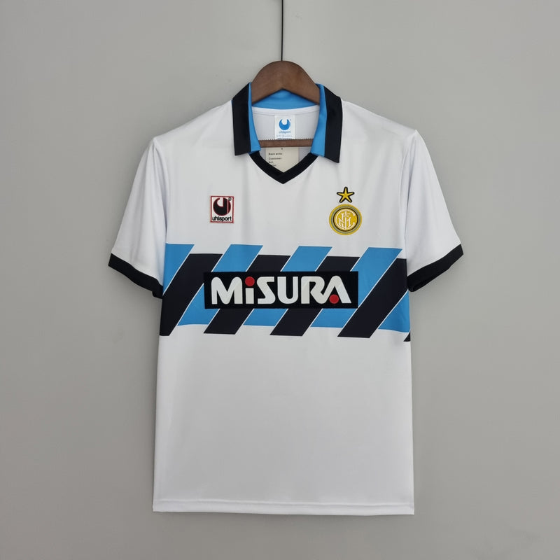 Camisa Inter de Milão Reserva 90/91 - Versão Retro - JM sports 