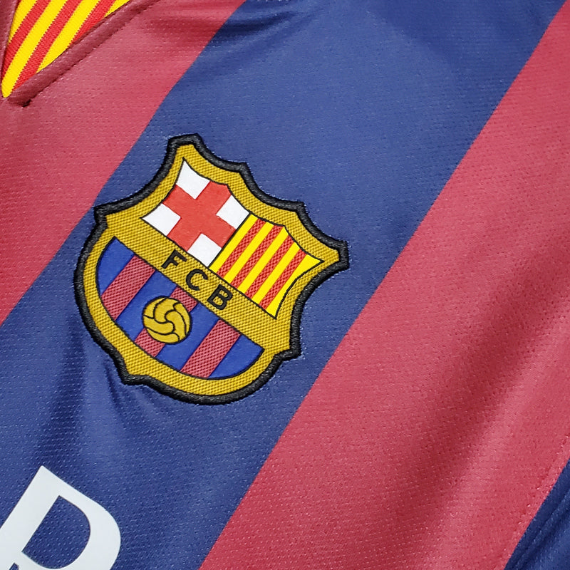 Camisa Barcelona Titular 14/15 - Versão Retro - JM sports 