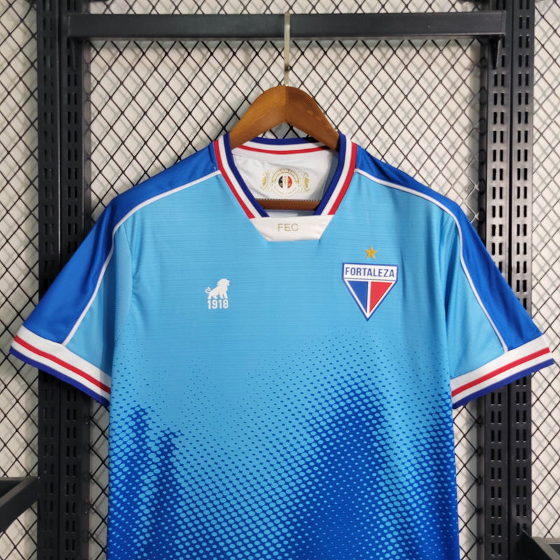 Camisa Fortaleza Away Especial 23/24 - Torcedor Masculina - Azul - JM sports 