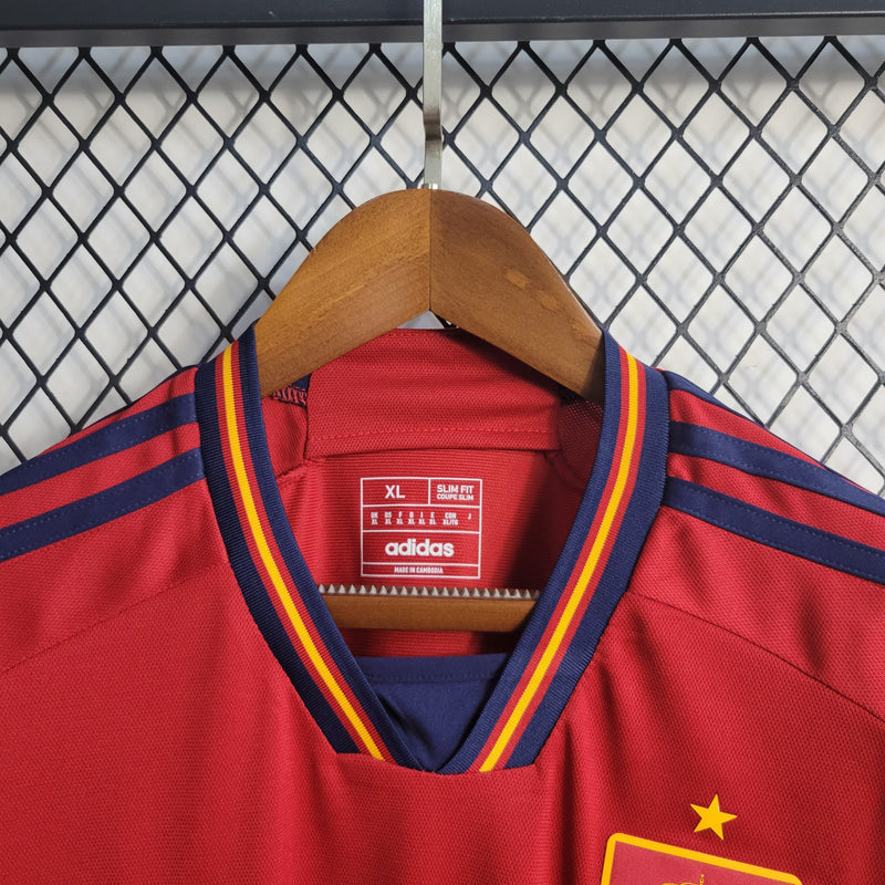 Camisa Espanha Titular 22/23 - Versão Trocedor - JM sports 