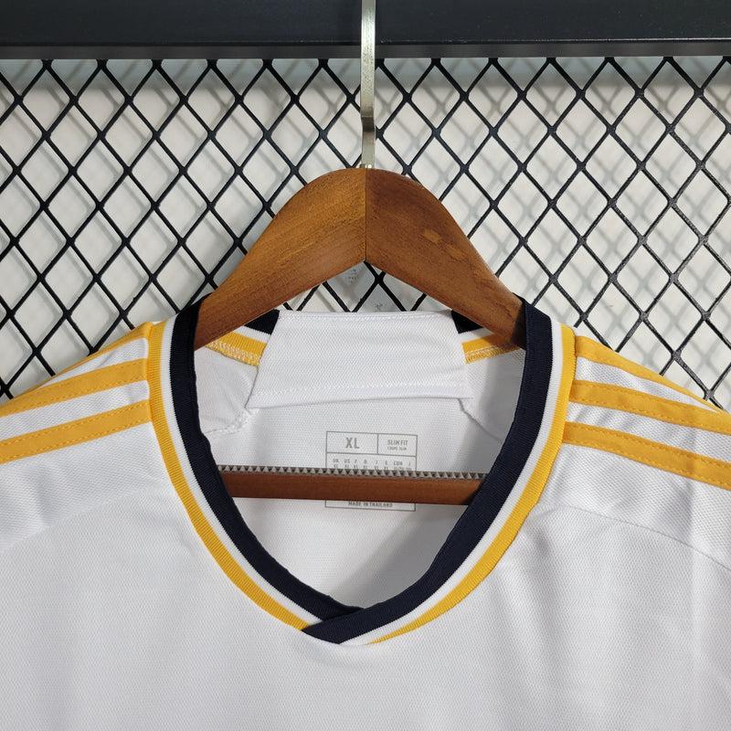 Camisa Real Madrid Home Manga comprida 23/24 - Adidas Torcedor Masculina - Torcedor - JM sports 
