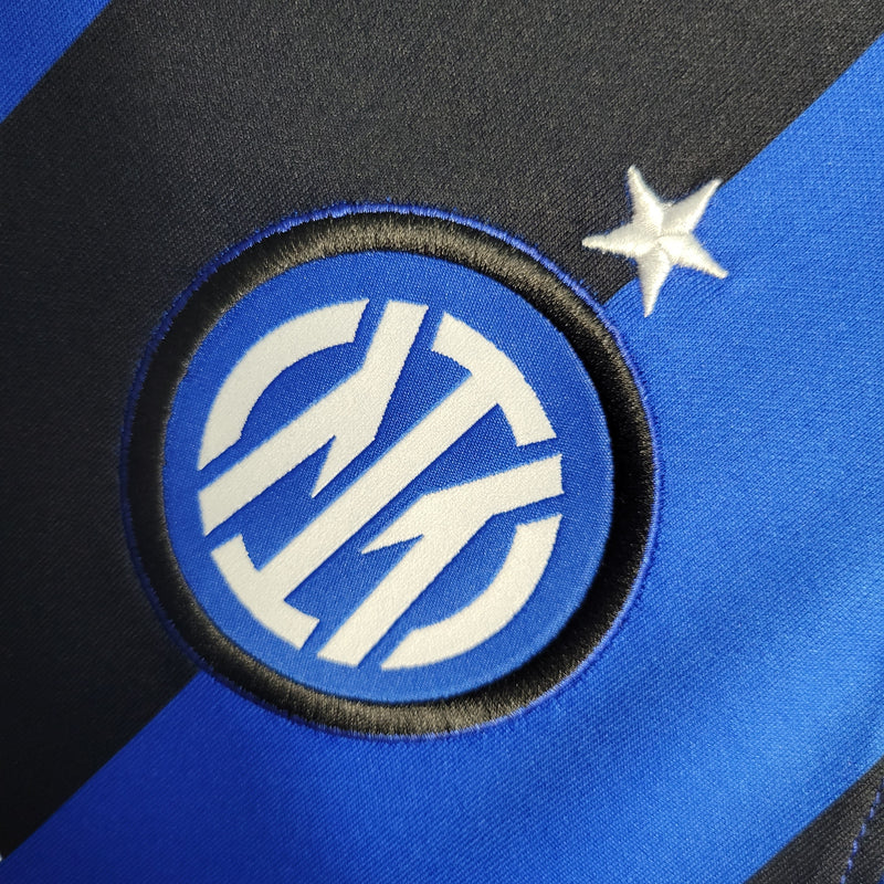 Camisa Inter de Milão Titular 22/23 - Versão Torcedor - JM sports 