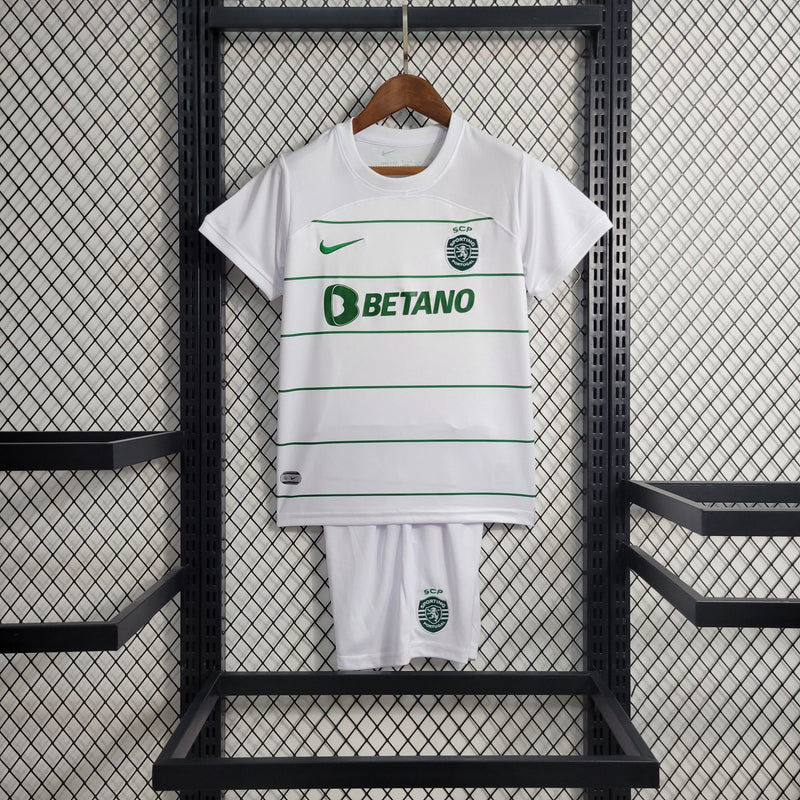 Kit Infantil Sporting Away 23/24 - JM sports 