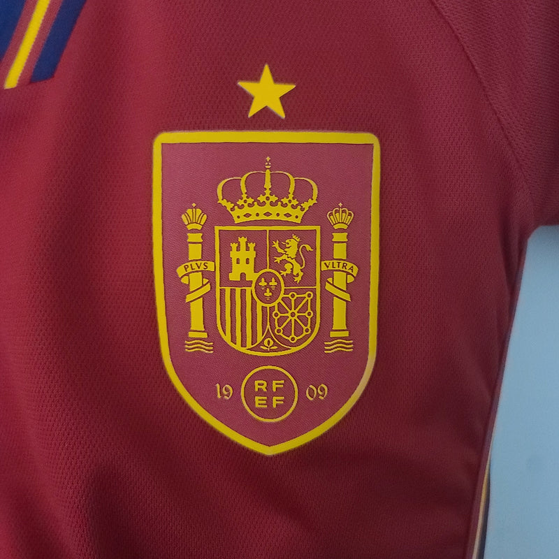 Camisa Espanha Titular 22/23 - Versão Feminina - JM sports 
