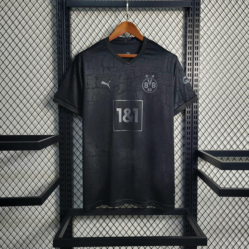 Camisa Borussia Dortmund Black Edição Especial 23/24 - JM sports 