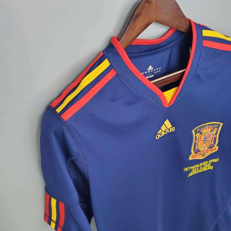 Camisa Espanha Reserva 2010 - Versão Retro - JM sports 