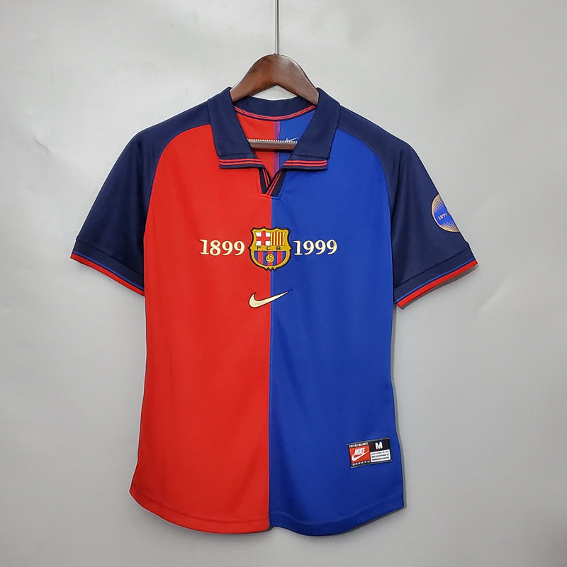 Camisa Barcelona Edição Comemorativa 100 Anos - Versão Retro - JM sports 