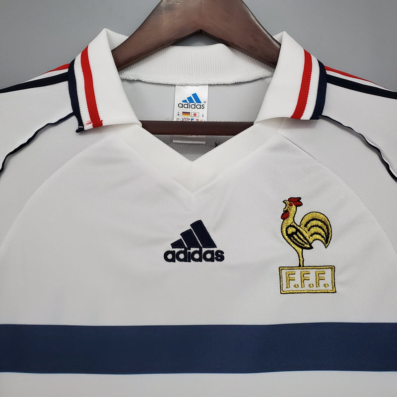 Camisa França Reserva 1998 - Versão Retro - JM sports 