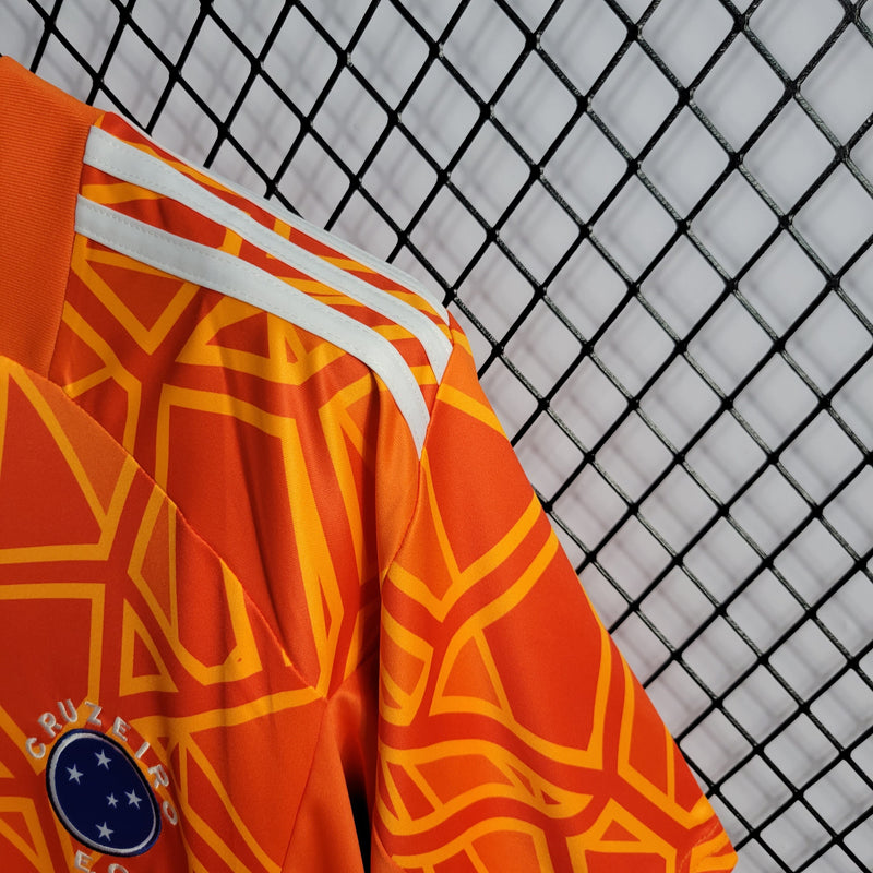 Camisa Cruzeiro Goleiro Laranja 22/23 - Versão Torcedor - JM sports 