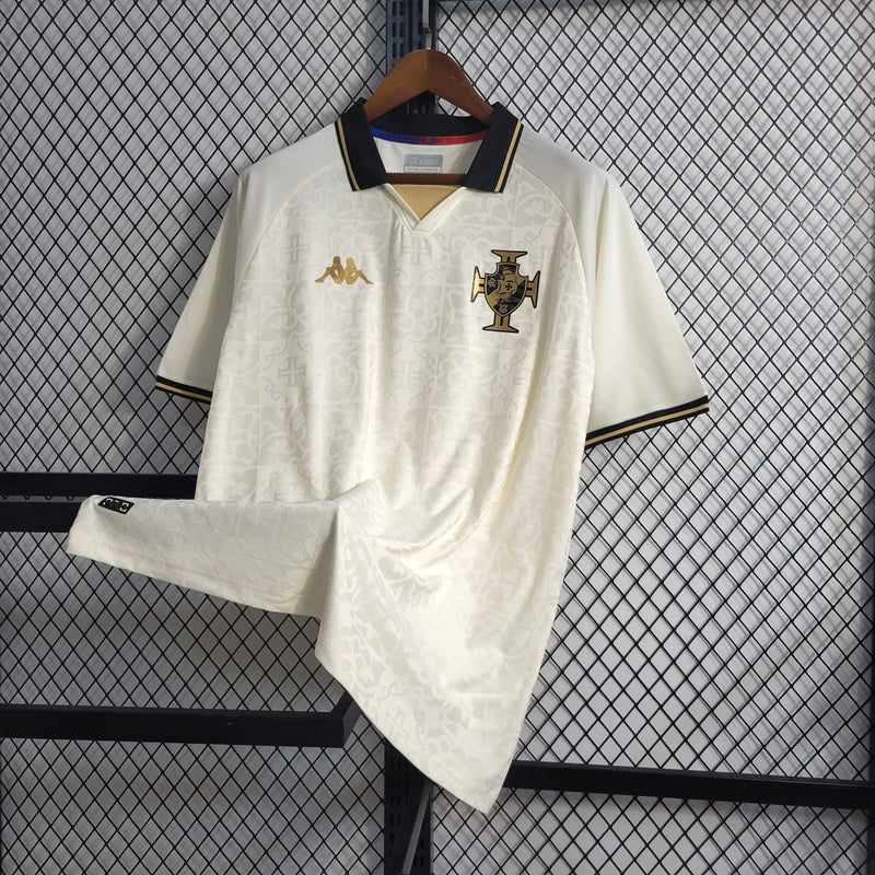 Camisa Vasco Especial 22/23 - Kappa Torcedor Masculina - Branca - JM sports 