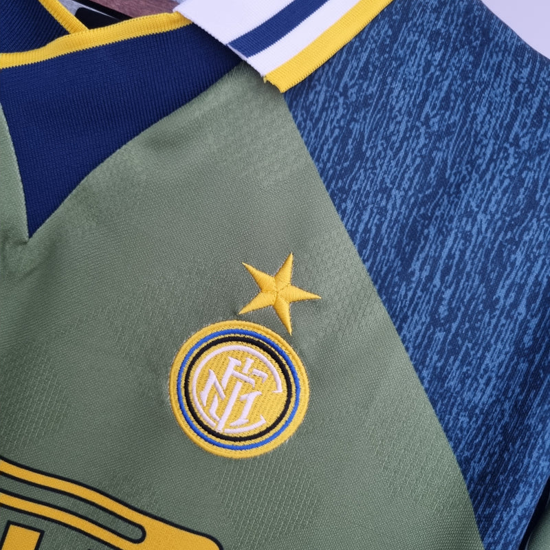 Camisa Inter de Milão Reserva 95/96 - Versão Retro - JM sports 