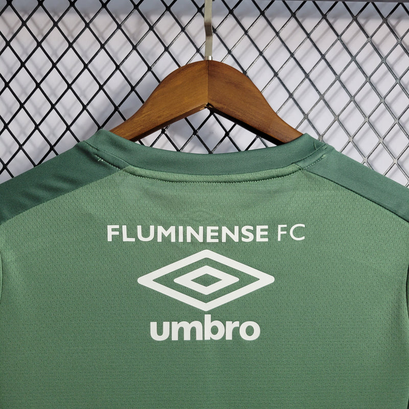 Camisa Fluminense Treino Verde 22/23 - Versão Feminina - JM sports 