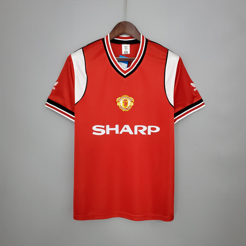 Camisa Manchester United Titular 85/86 - Versão Retro - JM sports 