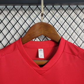 Kit Infantil Flamengo Treino 23/24 - Vermelho - JM sports 