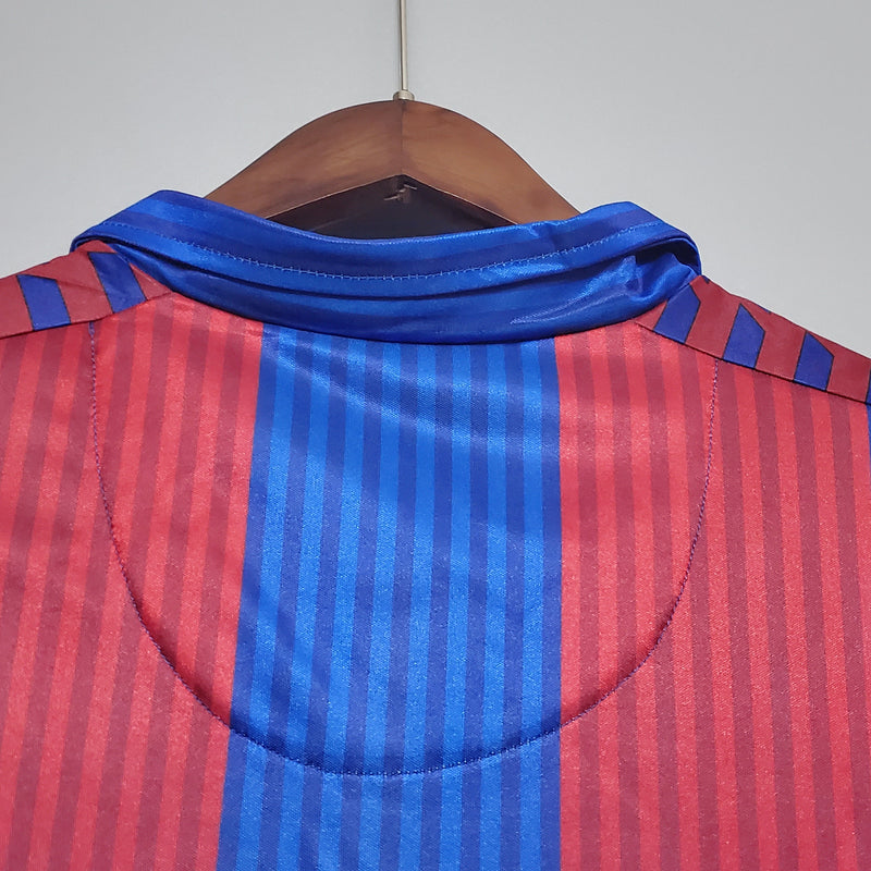 Camisa Barcelona Titular 90/91 - Versão Retro - JM sports 
