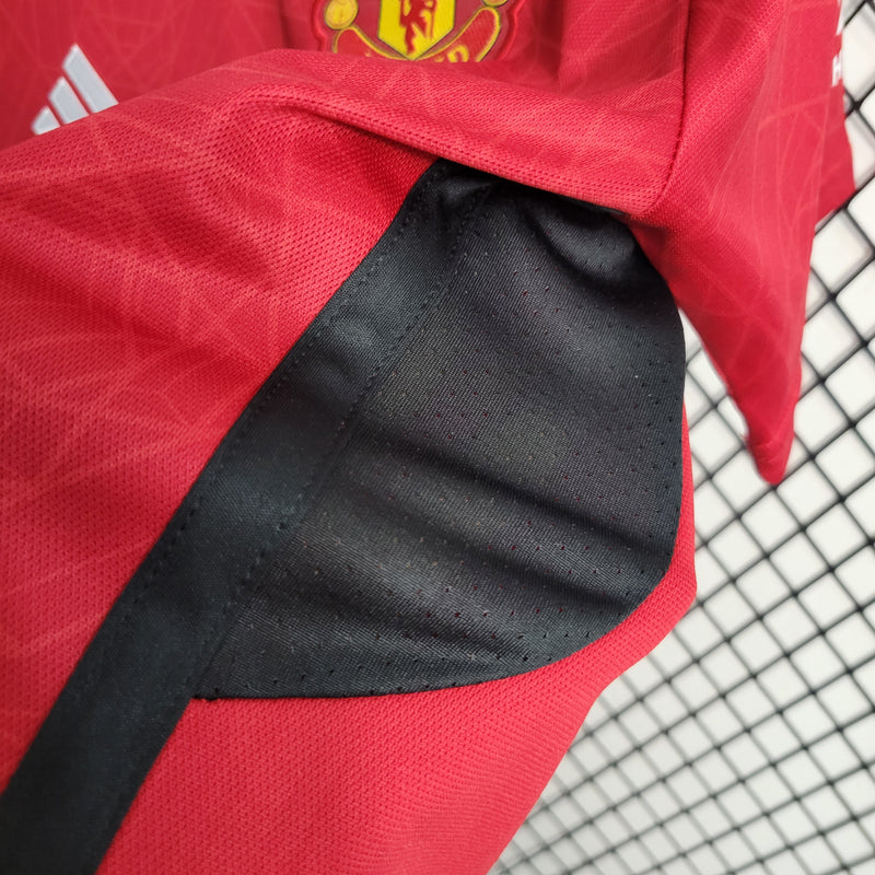 Camisa Manchester United Home 23/24 - Adidas Torcedor Masculina - Lançamento - JM sports 