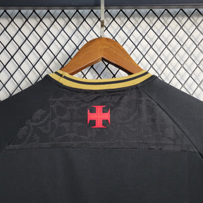 Camisa Vasco Especial 22/23 - Kappa Torcedor Masculina - Preta - JM sports 
