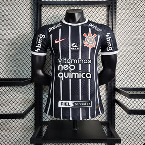 Camisa Corinthians Away 23/24 Nike Jogador Masculina + Patrocínio - JM sports 