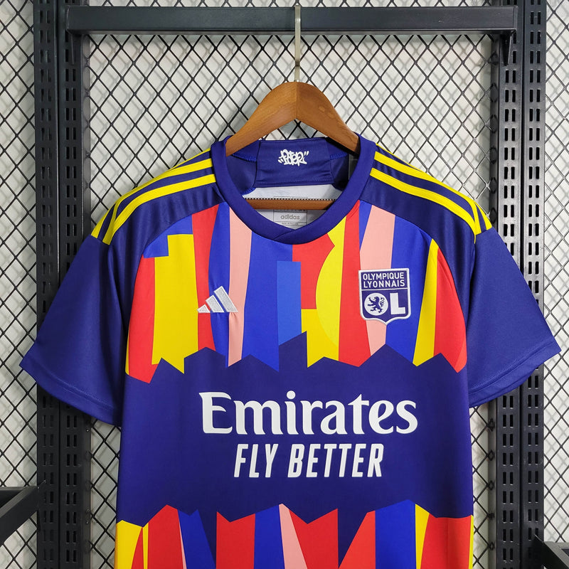 Camisa Lyon Away II 23/24 - Adidas Torcedor Masculina - Lançamento - JM sports 