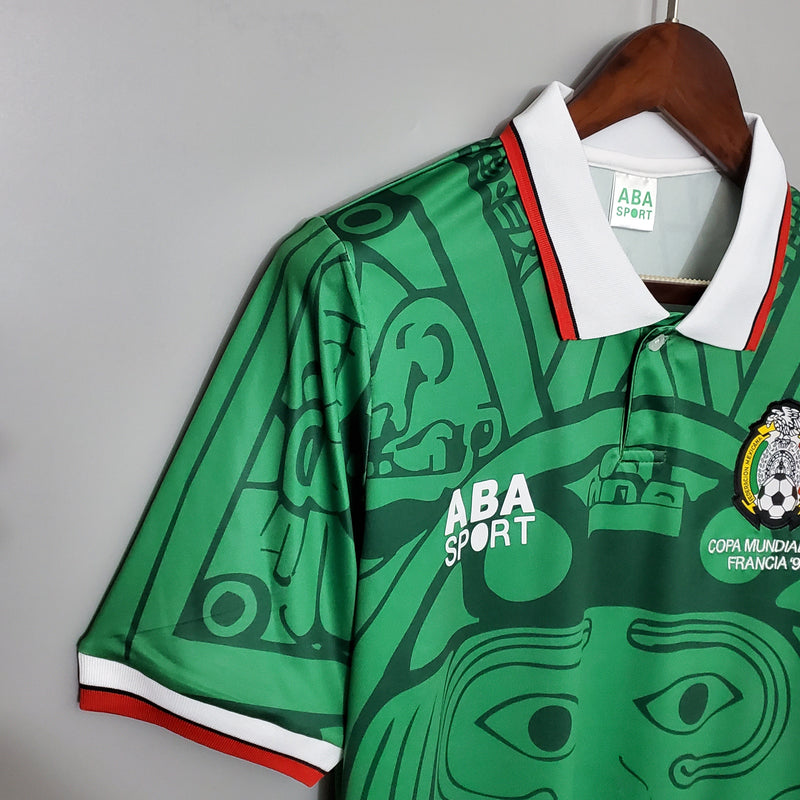 Camisa México Titular 1998 - Versão Retro - JM sports 