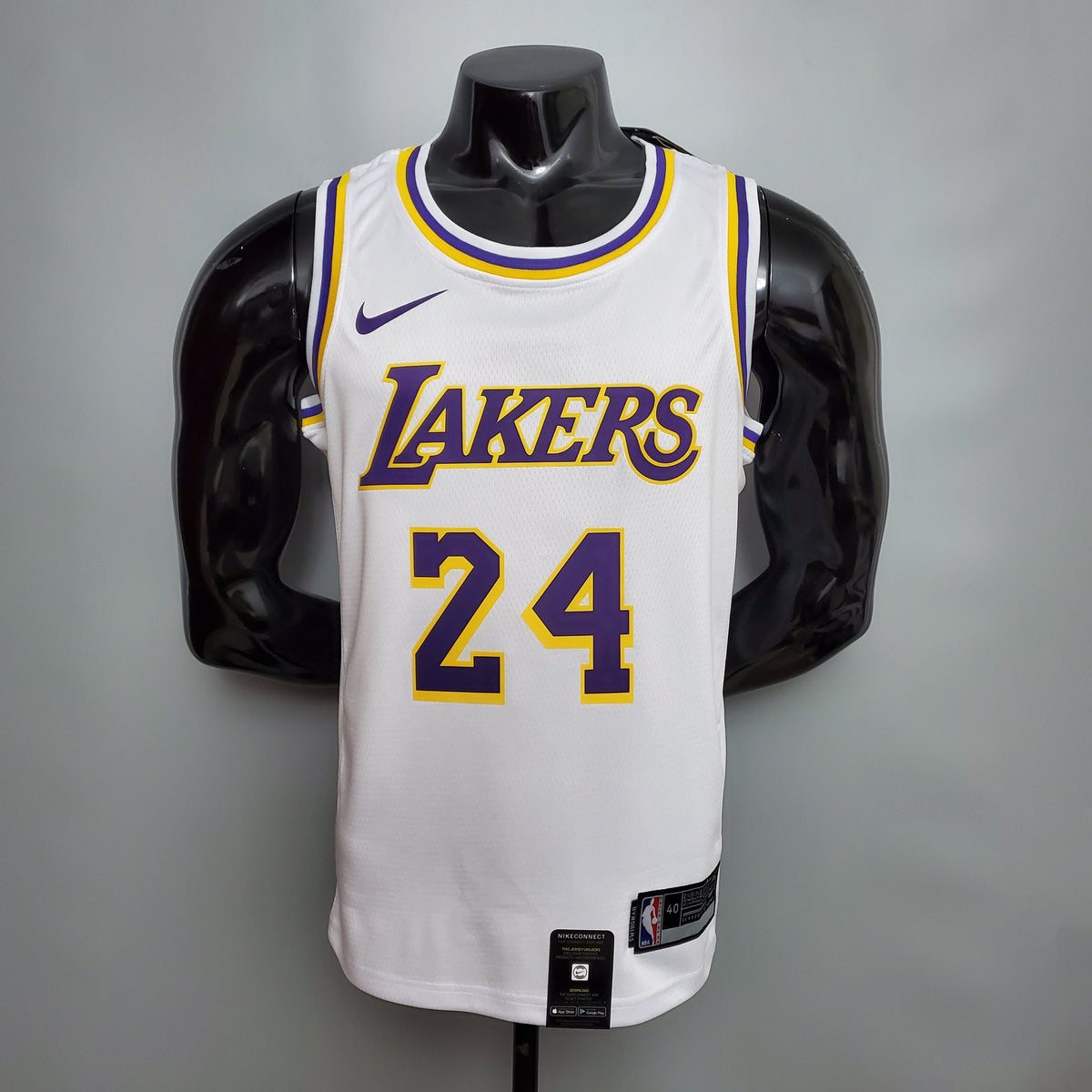Camisa NBA Lakers #24 Bryant New Finals White - 23/24 - JM sports 