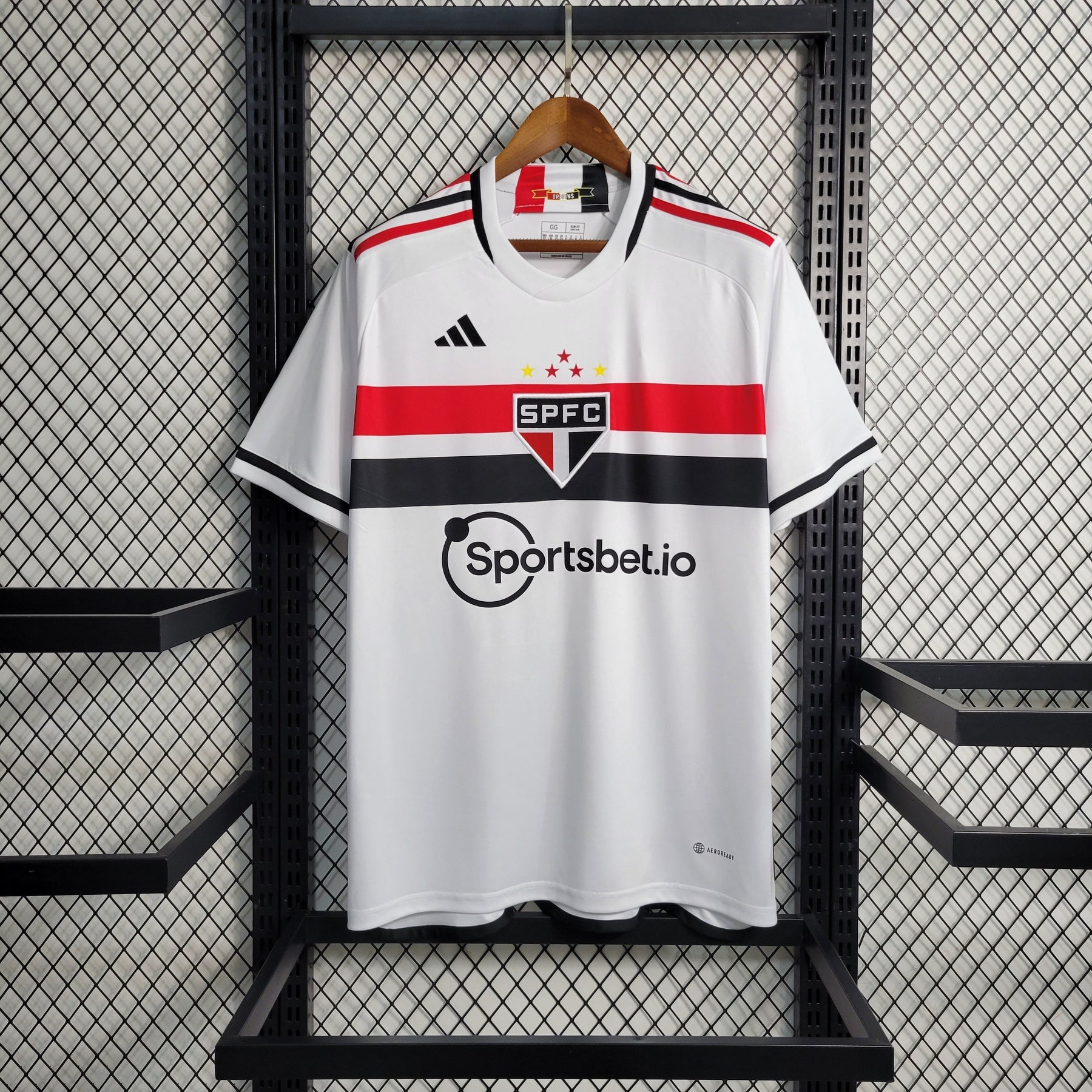 Camisa São Paulo Home 23/24 - Adidas Torcedor Masculina - Lançamento - JM sports 