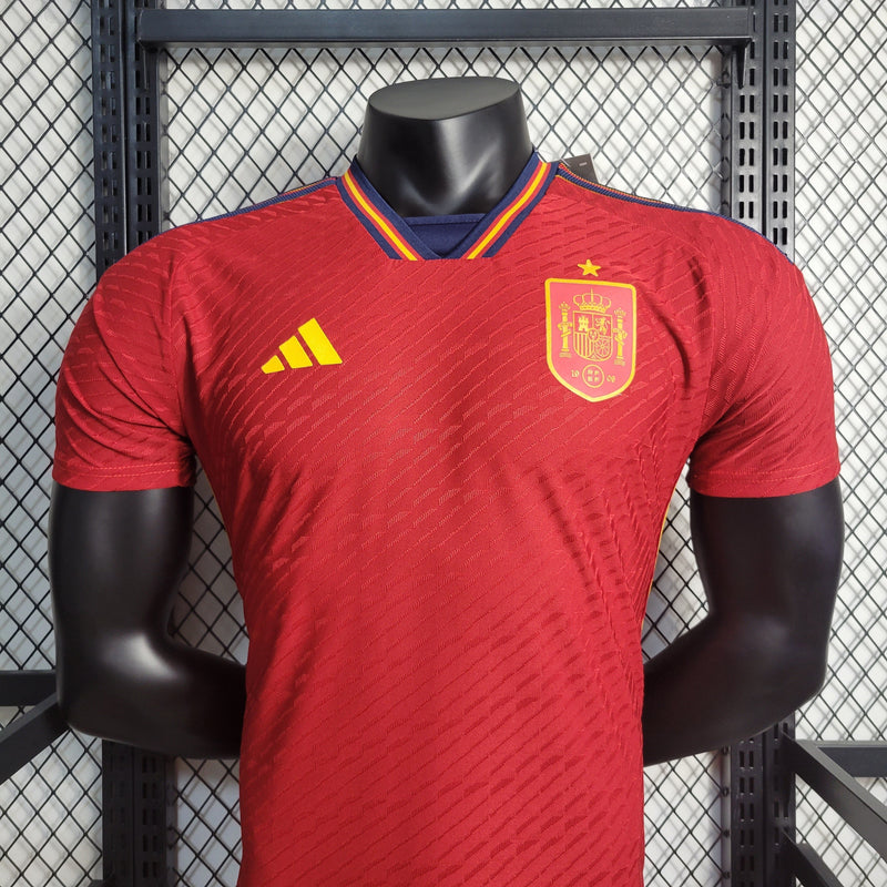 Camisa Espanha Titular 22/23 - Versão Jogador - JM sports 