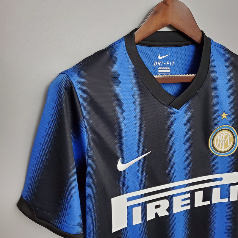 Camisa Inter de Milão Titular 10/11 - Versão Retro - JM sports 