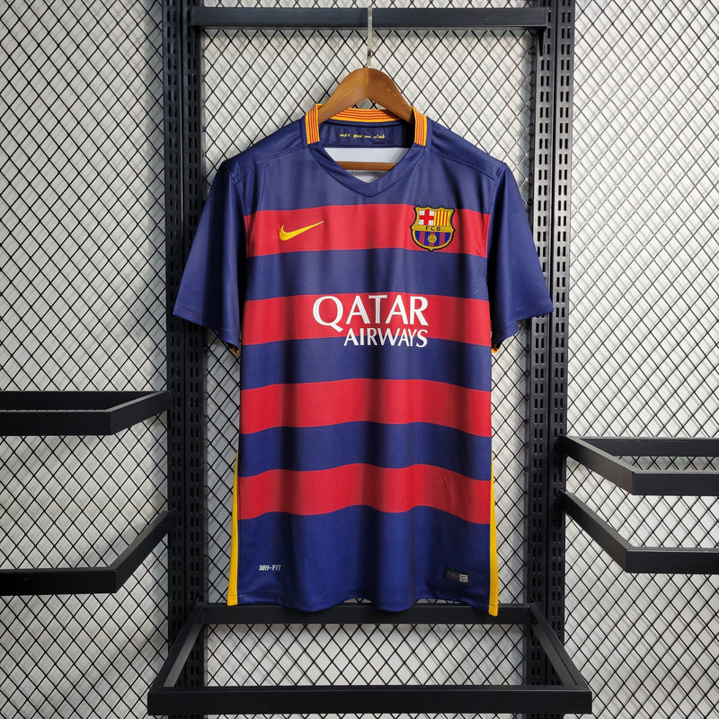 Camisa Barcelona Titular 15/16 - Versão retro - JM sports 