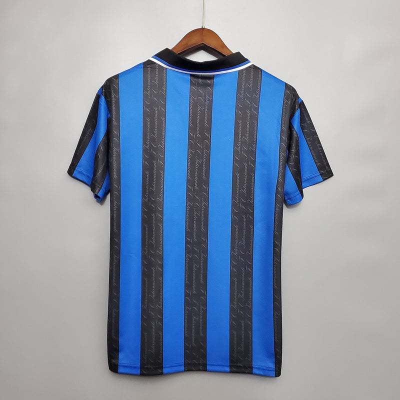 Camisa Inter de Milão Titular 97/98 - Versão Retro - JM sports 