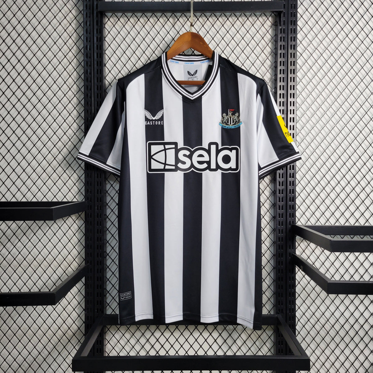 Camisa NewCastle Home 23/24 - Castore Torcedor Masculina - Lançamento - JM sports 