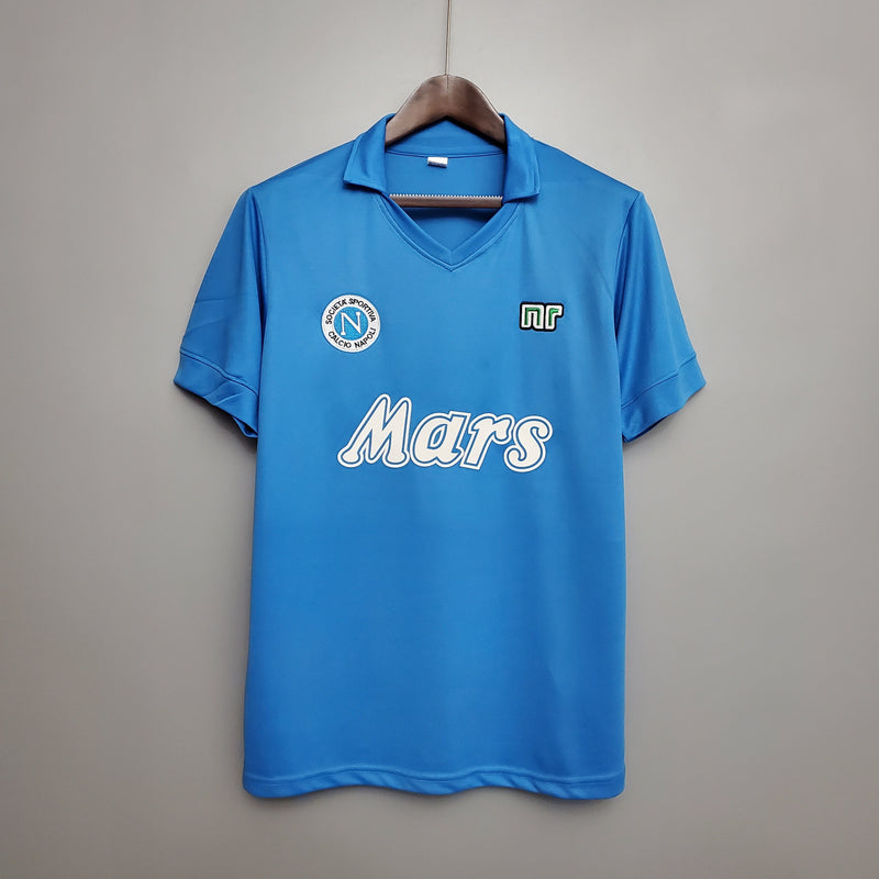 Camisa Napoli Titular 88/89 - Versão Retro - JM sports 