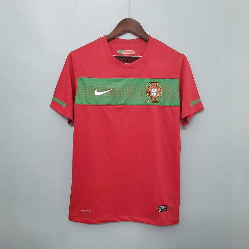 Camisa Portugal Titular 2010 - Versão Retro - JM sports 