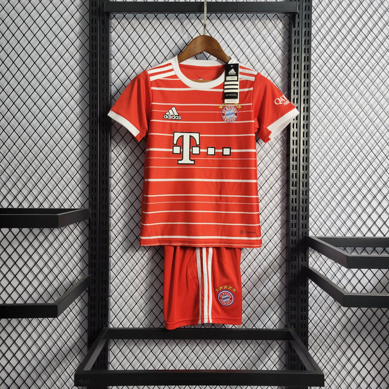 Kit Infantil Bayern de Munique Titular 22/23 - JM sports 