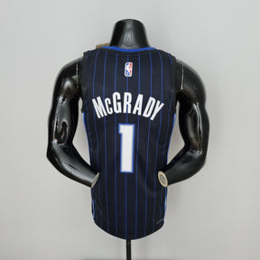 Camisa NBA Orlando Magic #1 McGrady  - 75° Aniversário Black