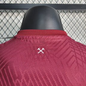 Camisa West Ham Home 23/24 - Umbro Jogador Masculino - JM sports 