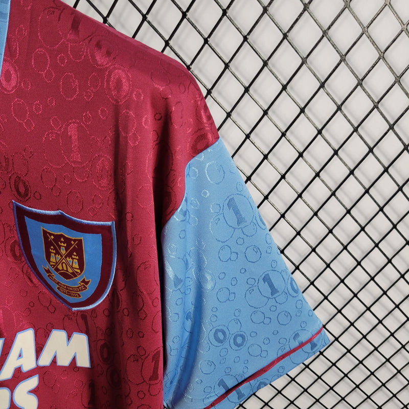 Camisa West Ham Titular 95/97 - Versão Retro - JM sports 