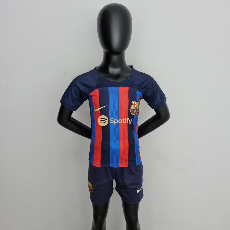 Kit Infantil Barcelona Titular 22/23 - JM sports 
