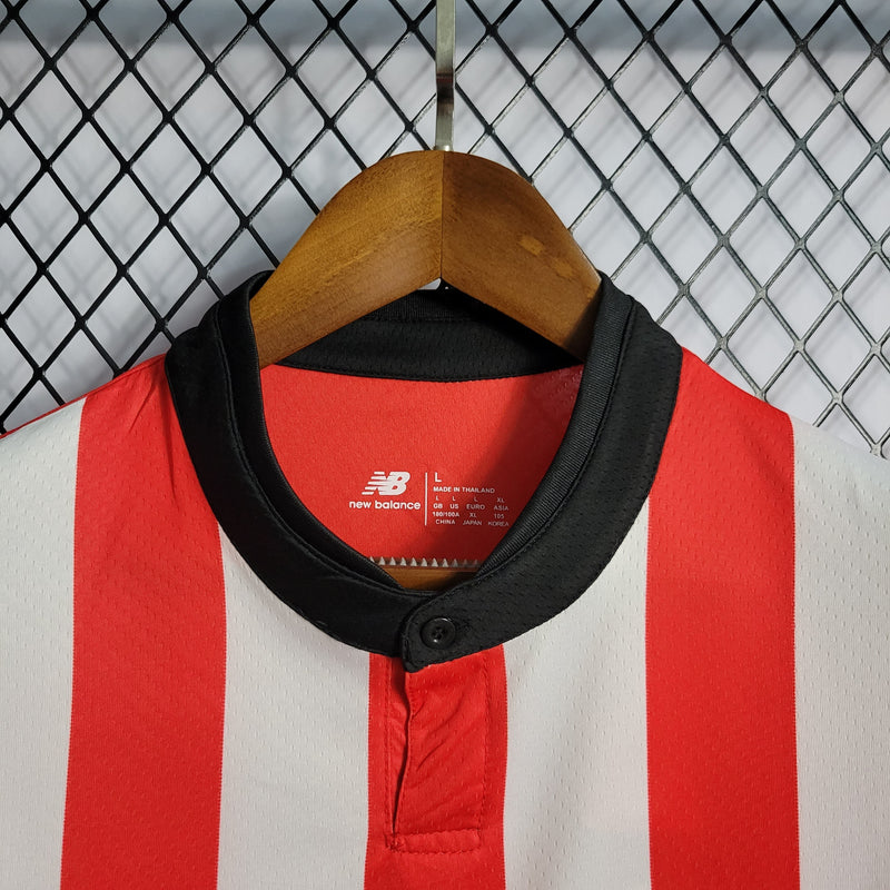 Camisa Athletic Bilbao Titular 22/23 - Versão Torcedor - JM sports 